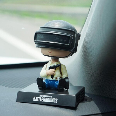 Picture of Action best Figure Best Bobble Head for Car Dashboard or Office Desk Toy Car Dashboard Accessories - PUBG MAN
