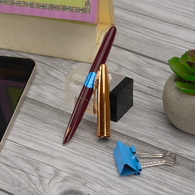 Picture of BEST Looking old 336 Fountain Ink Pen Iridium Tipped Fine Nib - ANY COLOR (RANDOM)