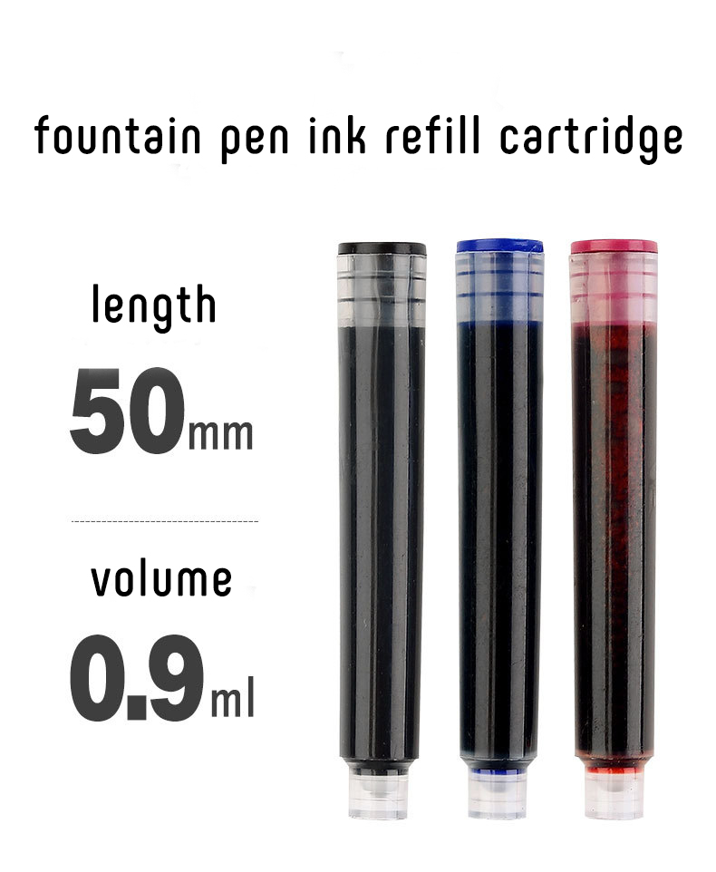 Picture of 10pcs fountain pen ink refill cartridg 3.4mm Fountain pen