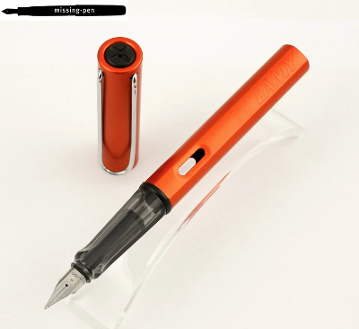 Picture of Lamy Al-Star Fountain Pen in Copper Orange  Extra Fine - Limited Edition - Orange