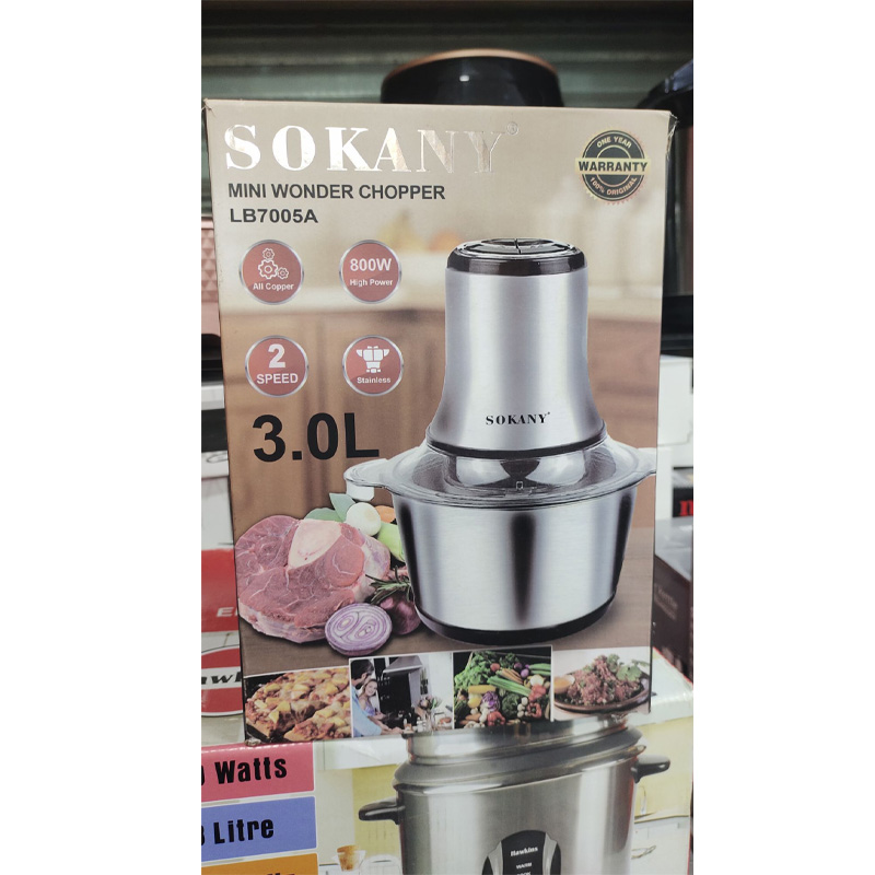 Picture of Sokany 3 Ltr Capacity Mini Wonder Chopper
