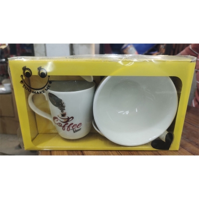 Picture of "Coffee Vibe" Mug and Saucer Gift Set