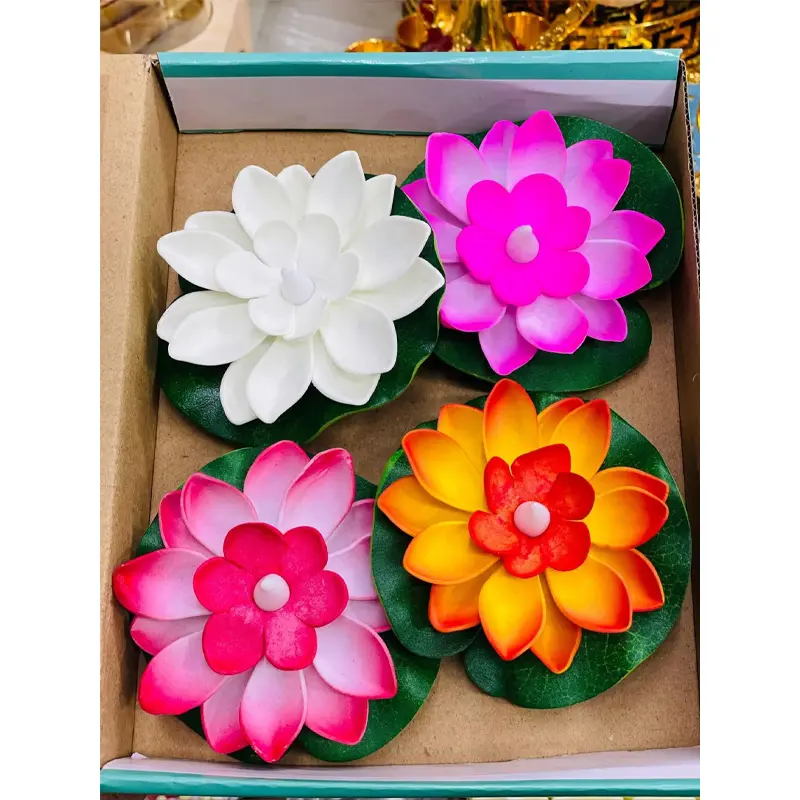 Picture of Multicolor Mini LED Electric Candle Light with Battery – Flameless Tealight for Home Decor, Festivals & Events