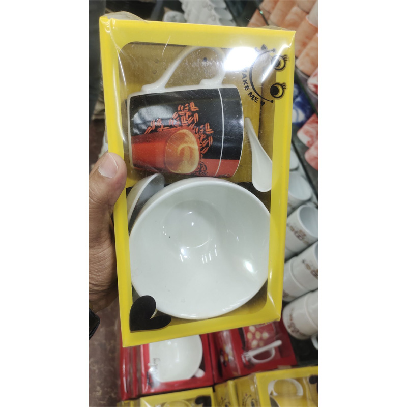 Picture of "Coffee Vibe" Mug and Saucer Gift Set