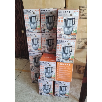 Picture of Sokany 6 in 1 Wonder Chopper. blander, Multi-functional 800w 3L 3 Speeds Control 6 in 1 Electric Food Processor Meat Grinder, salad maker