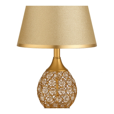 Picture of Elegant Gold and White Table Lamp