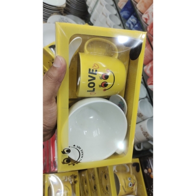 Picture of "Coffee Vibe" Mug and Saucer Gift Set