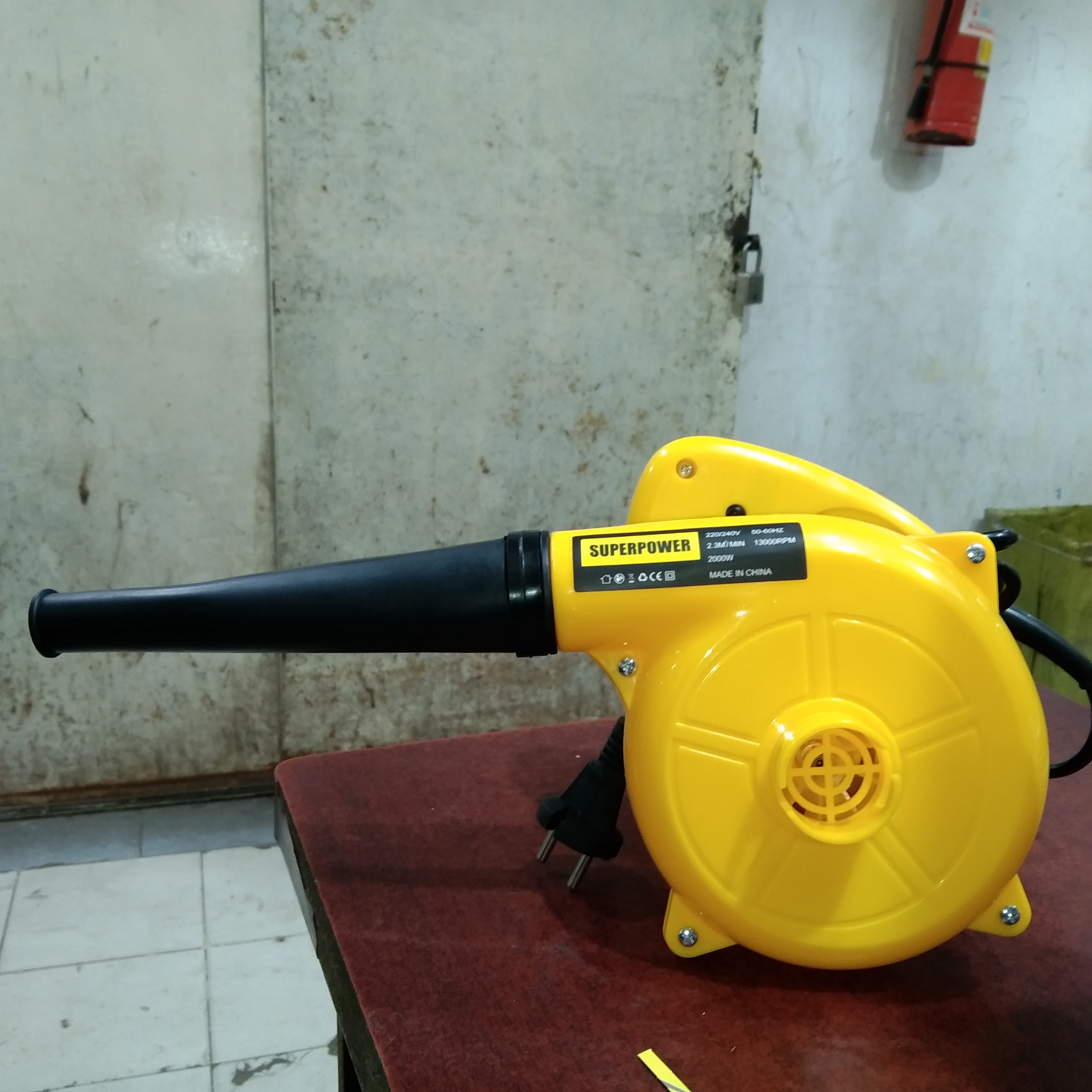 Picture of Air Blower & Vacuum [ 2 In 1 ] 2000W Dust Cleaning Machine ( SUPERPOWER )