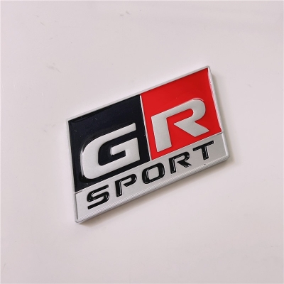 Picture of 3D Aluminium Car Stickers GRMN Sport Logo Steering Wheel Emblem Badge