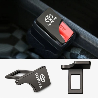 Picture of Car Seat balt Clip Metal With Car Brand Logo 2 pcs
