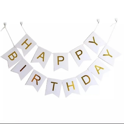 Picture of Happy Birthday Banner for Birthday Party Supplies, Happy Birthday Party Supplies
