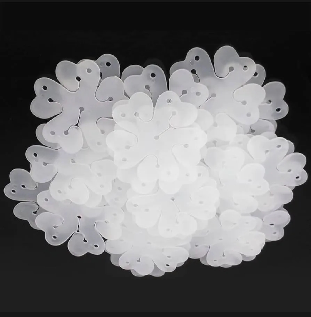 Picture of 5pcs Flower Balloon Clip Flower Balloon Clips Birthday Party Balls Clip Balls - Gold