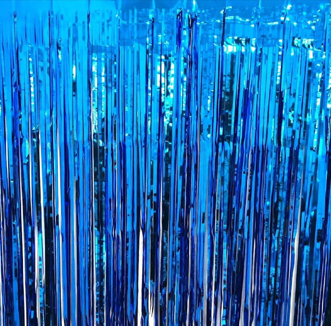 Picture of Foil Metallic Backdrop Curtains For Background Decoration