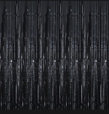 Picture of Foil Metallic Backdrop Curtains For Background Decoration