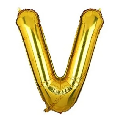 Picture of Alphabet Foil Balloon for Customize Name - Silver