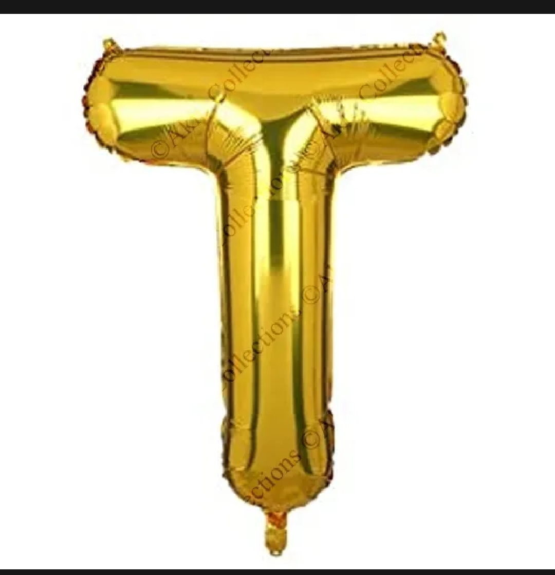 Picture of Alphabet Foil Balloon for Customize Name - Silver