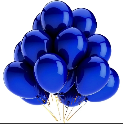 Picture of Blue Balloon - 15 Pieces (Premium Quality) - Blue