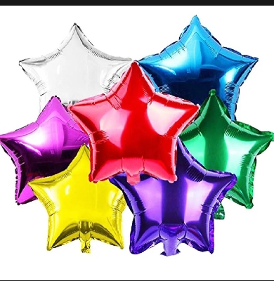 Picture of 18 inch Helium Heart Shaped Foil Balloons For Birthday, Anniversary, Baby Shower Wedding Valentine Decorations Love Balloons Party Decorations