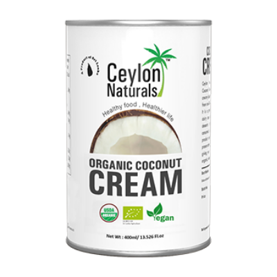 Picture of Ceylon Naturals Organic Coconut Cream 400ml