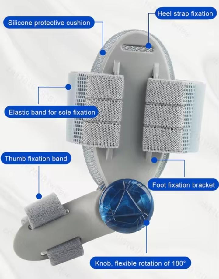 Picture of Bunion Corrector for Women & Men Big Toe: Adjustable Bunion Fix for Big Toe Separation Pain Relief - Orthopedic Bunion Splint with Straightener for Toes Alignment Hallux Valgus Correction