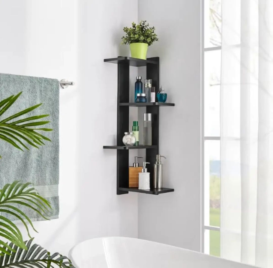 Picture of Water registered Melamine Board Book And Showpiece Stand wall rack