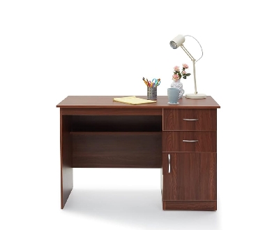 Picture of Premium Built Quality Study & Office Table | Computer Desk, Office Table for Students, Adults, Professionals | 2 Drawers and 1 Cabinet and 1 storage Shelf 30x36x20