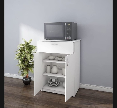 Picture of Betel Multi-Purpose Kitchen Storage Oven Rack- Perfect For Kitchen Cabinet Organization, Optimize Your Kitchen Space With Multi-Purpose Kitchen Storage Cabinet Design by Moumi Furniture 36x24x12"