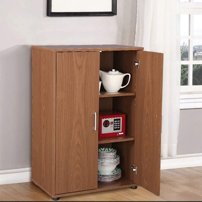 Picture of Multipurpose Side Board Cabinet-Storage Cabinet 2 Doors Cupboard | Multipurpose Storage Cabinet for Kitchen and Living Room or Office use 36X24X12" - Antiq
