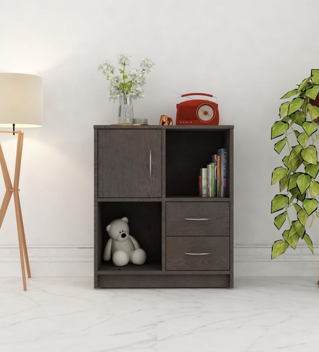 Picture of Moumi Furniture Majestic Multipurpose Storage Unit/Engineered Wood Free Standing Cabinet