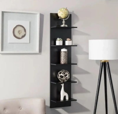 Picture of 5 Layer Wall Mounted Wooden Shelves – Storage Racks