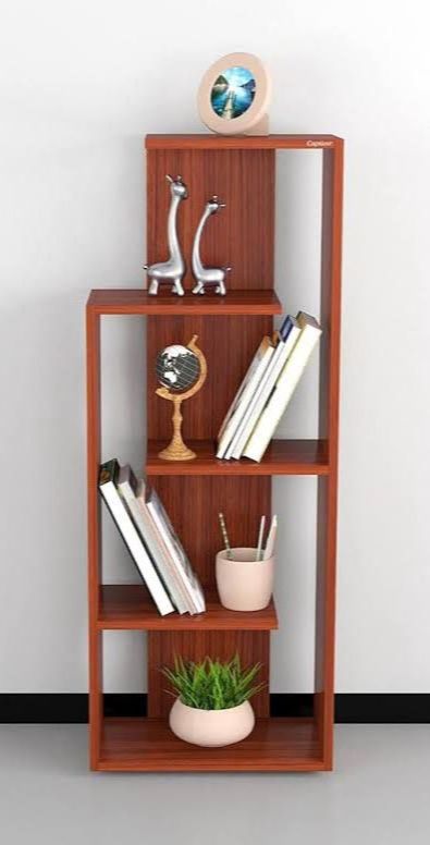 Picture of Wall Mounted Rack For Home। Bookshelf। Storage Cabinet - Cherry