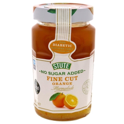 Picture of Stute Apricot ExtraandFine cut orange jam - NO SUGAR ADDED 430gm-UK