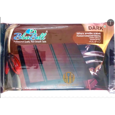 Picture of Dark compound Chocolate Bar  1 kg