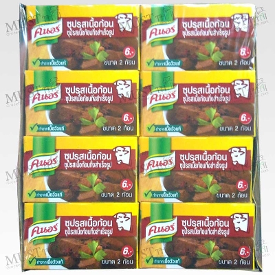 Picture of Beef Stock Cube 20gm X 24pcs Thailand