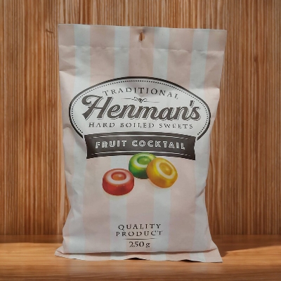 Picture of Henmans Hard Boiled Sweets Fruit  250Gm