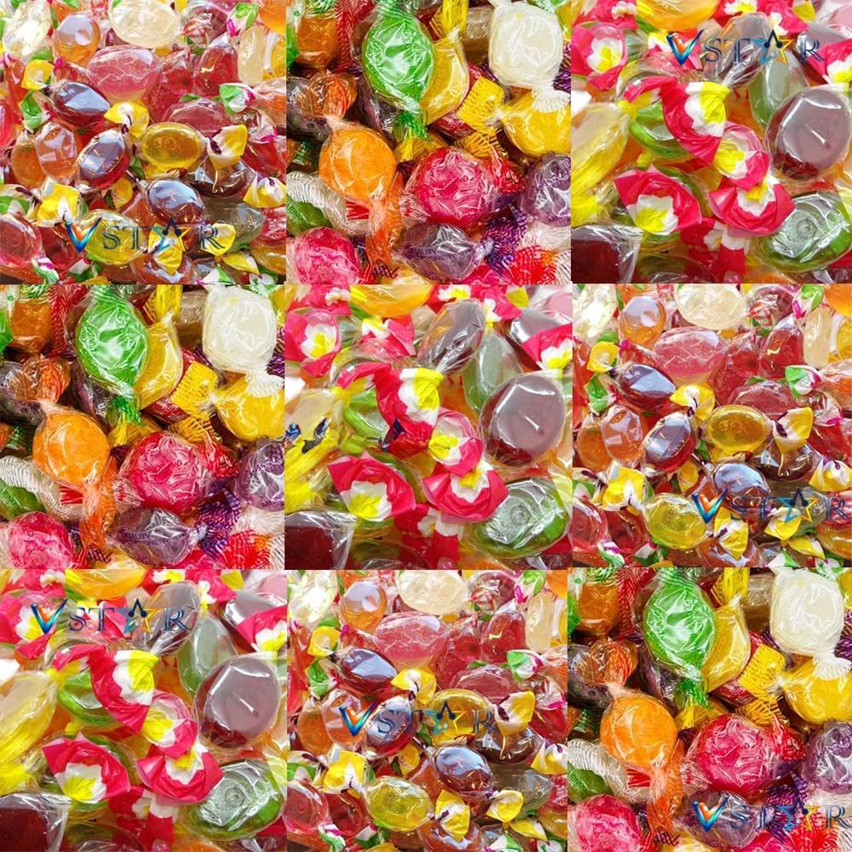 Picture of Henmans Hard Boiled Sweets Fruit  250Gm