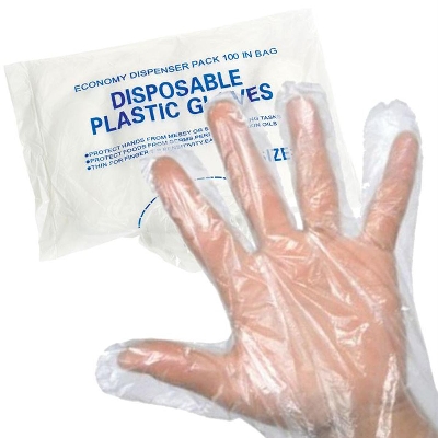 Picture of Super Household Gloves Hygienic Transparent Gloves 100 pcs