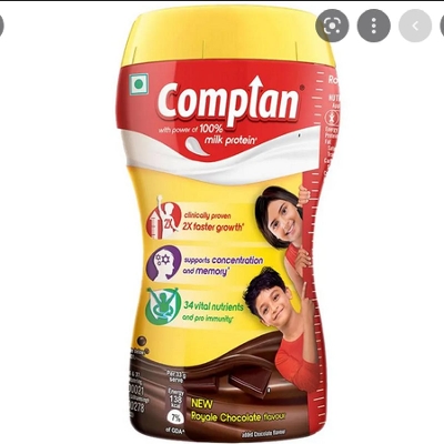 Picture of Complan Nutrition & Health Drink -200g Jar- Improves Concentration & Memory Royale Chocolate Flavour 200g Jar