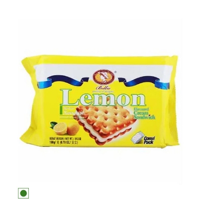 Picture of Lexus Lemon Cream Biscuits 190g