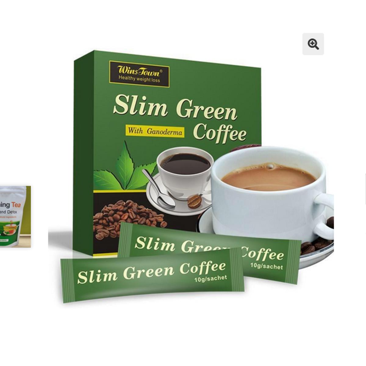 Picture of SLIM GREEN COFFEE (18 SATCHES) 180 GM (WINS TOWN)
