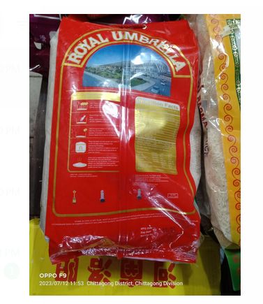 Picture of Royal Umbrella Thai Jasmine Rice 5KG
