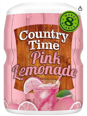 Picture of Country Time Pink Lemonade Mix 538g usa