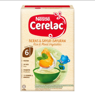 Picture of Cerelac Rice & Mixed Vegetables 250g Malaysia