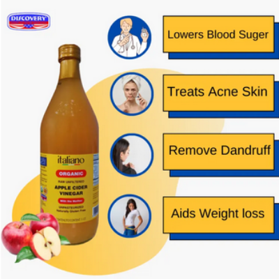Picture of Apple Cider Vinegar with Mother – 1000 ml