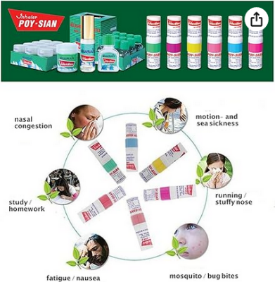 Picture of Poysian Mark II Menthol Nasal Inhaler From Thailand (Pack of 2)