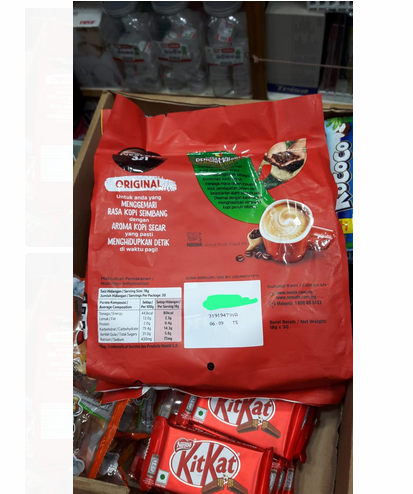 Picture of Original 3in1 Smooth & Rich Instant Coffee, 30 Sachets - 525g (30x17.5) indonesia