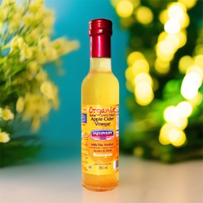 Picture of Organic Raw Unfiltered Apple Cider Vinegar with Mother - 250ml