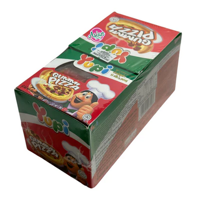 Picture of Yupi Gummy Pizza 12 Pcs Each 14gm - 168 gm pack  (indonesia)