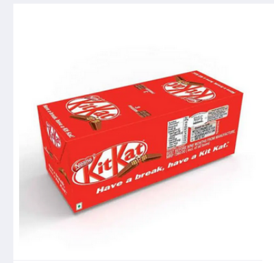 Picture of Kit kat 3 Finger Chocolate 27.5g* 28Pcs Box- ( Indian )
