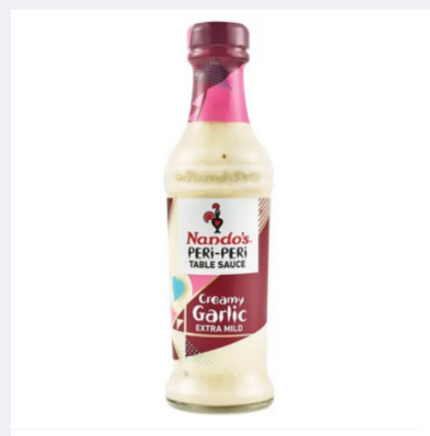 Picture of Nando's Creamy Garlic Extra Mild Peri Peri Sauce-250g